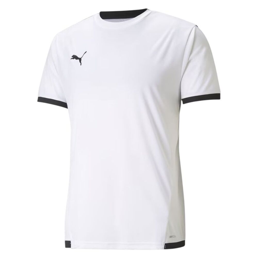 Puma Childrens/Kids TeamLIGA Logo Jersey / White/Black